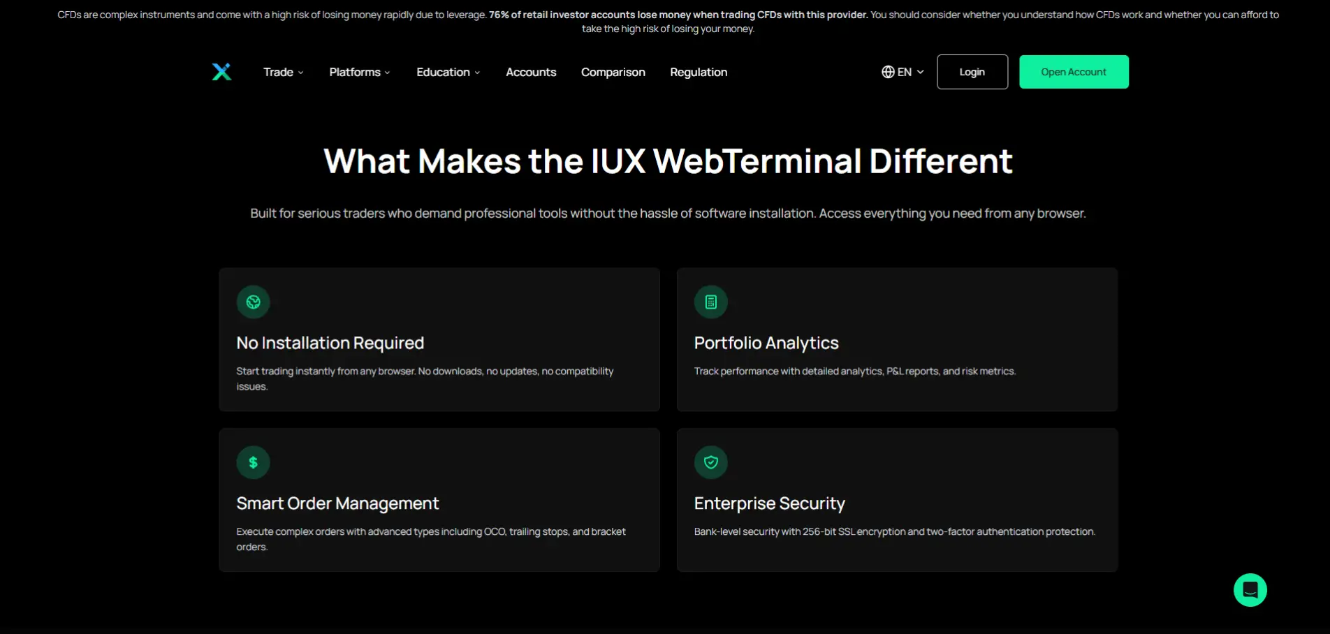 IUX WebTerminal