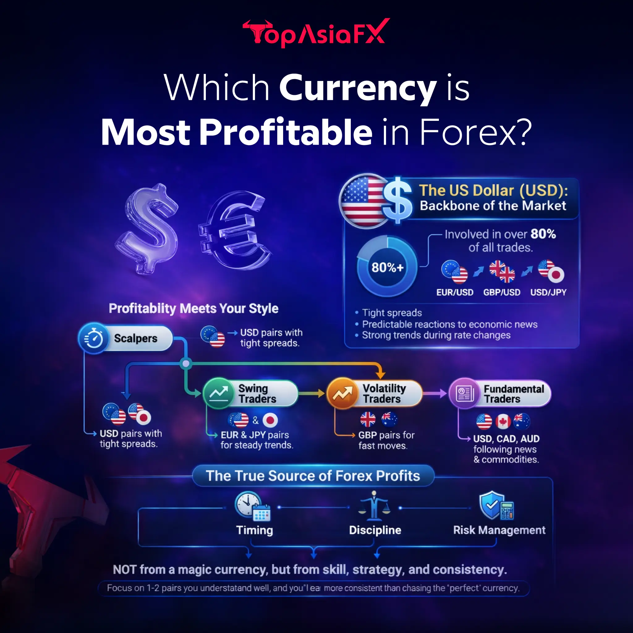 Which Currency is Most Profitable in Forex