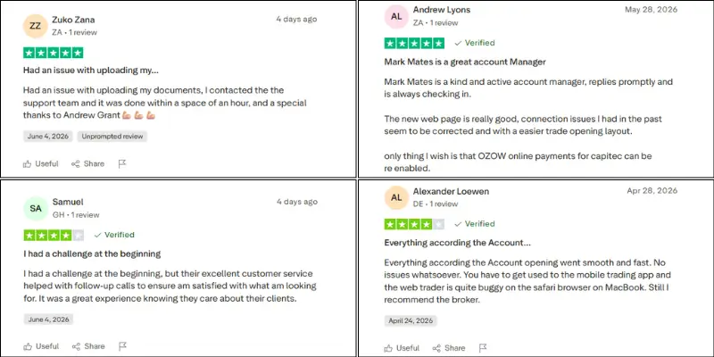 AvaTrade TrustPilot Review