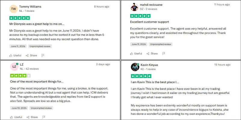 IC Markets TrustPilot Review