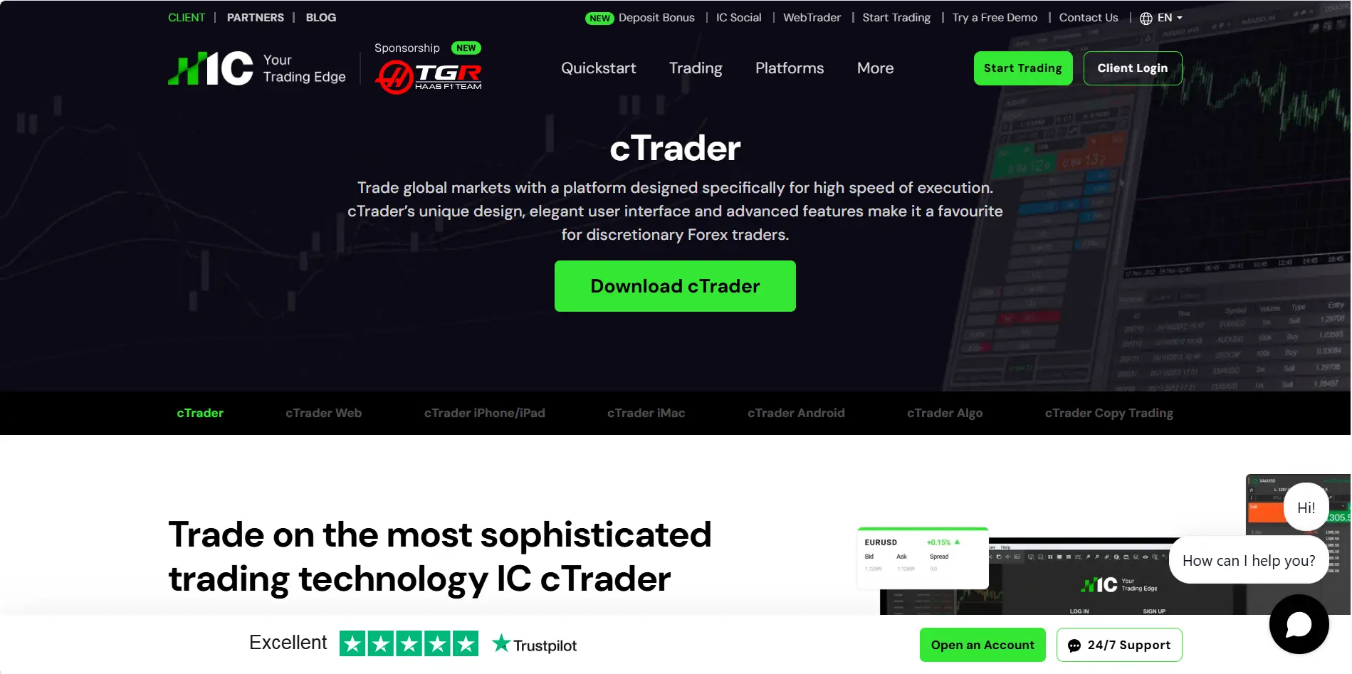 IC Markets cTrader