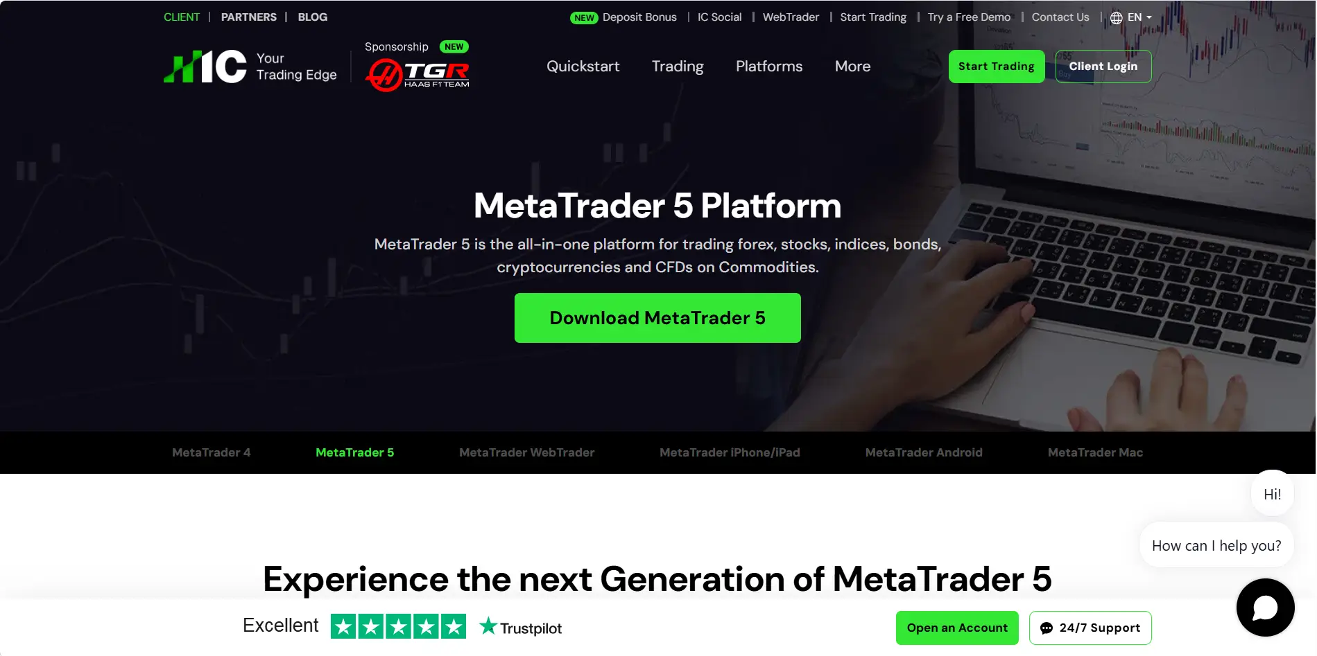 IC Markets MetaTrader 5