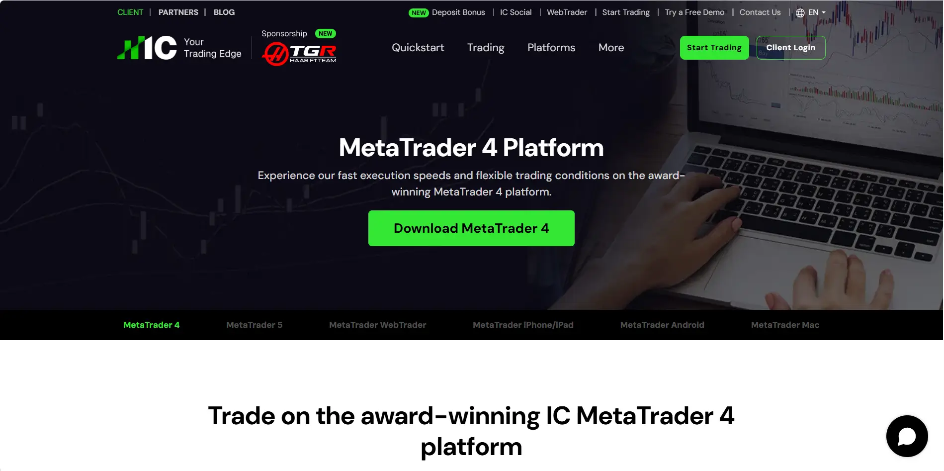 IC Markets MetaTrader 4