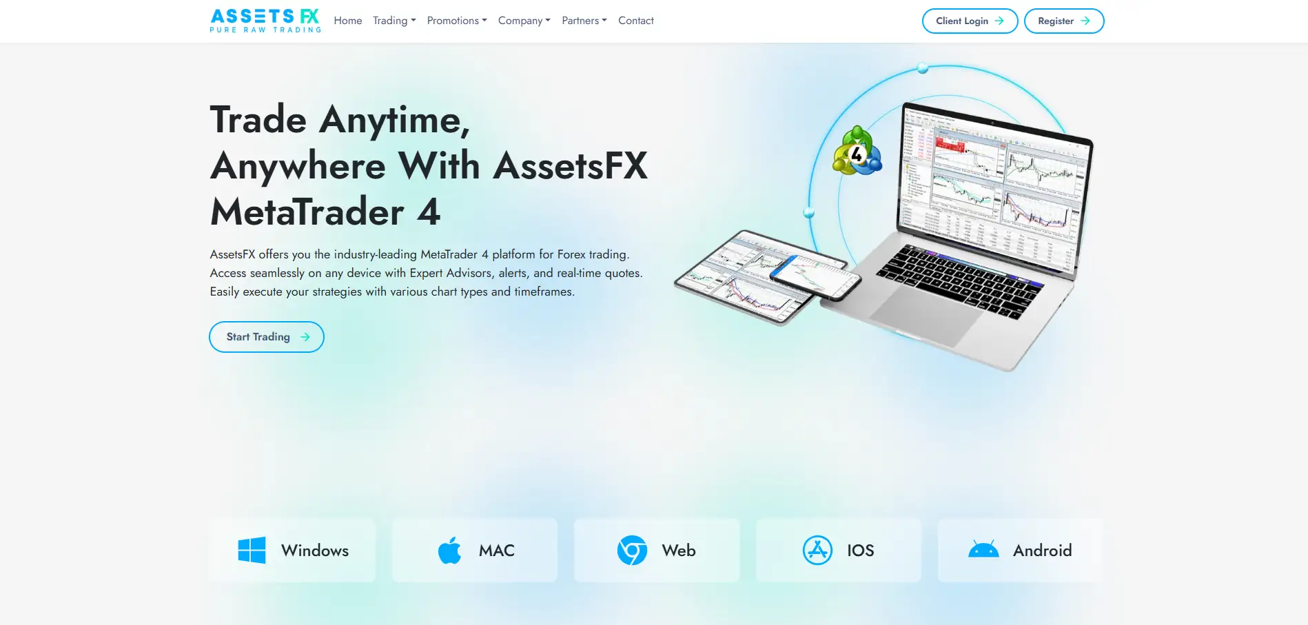 AssetsFX MetaTrader 4