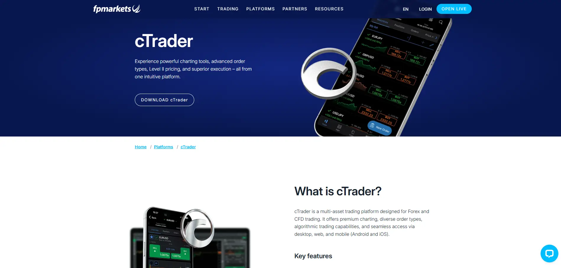 FP Markets cTrader