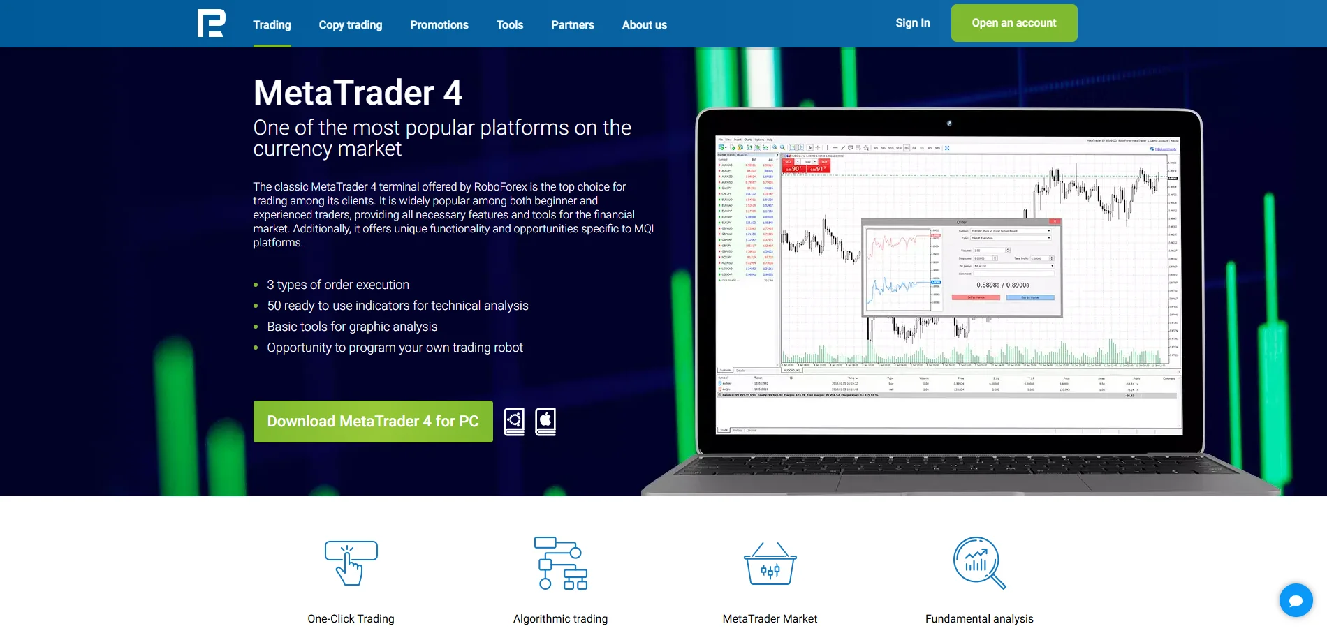 RoboForex MetaTrader 4