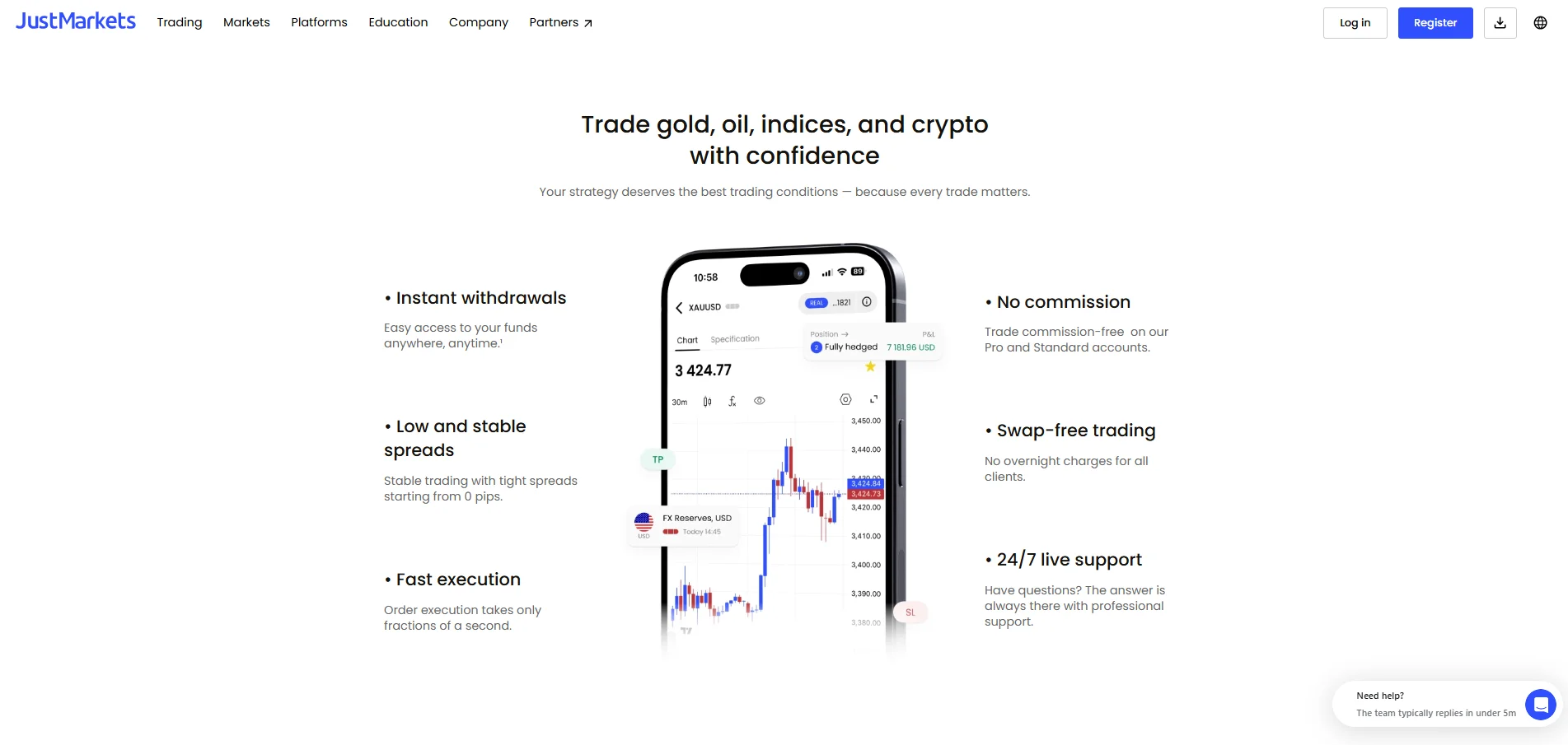 JustMarkets