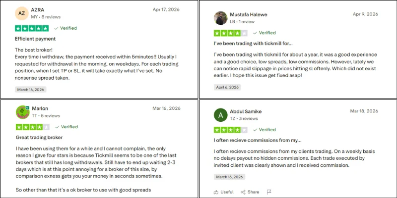 TickMil TrustPilot Review