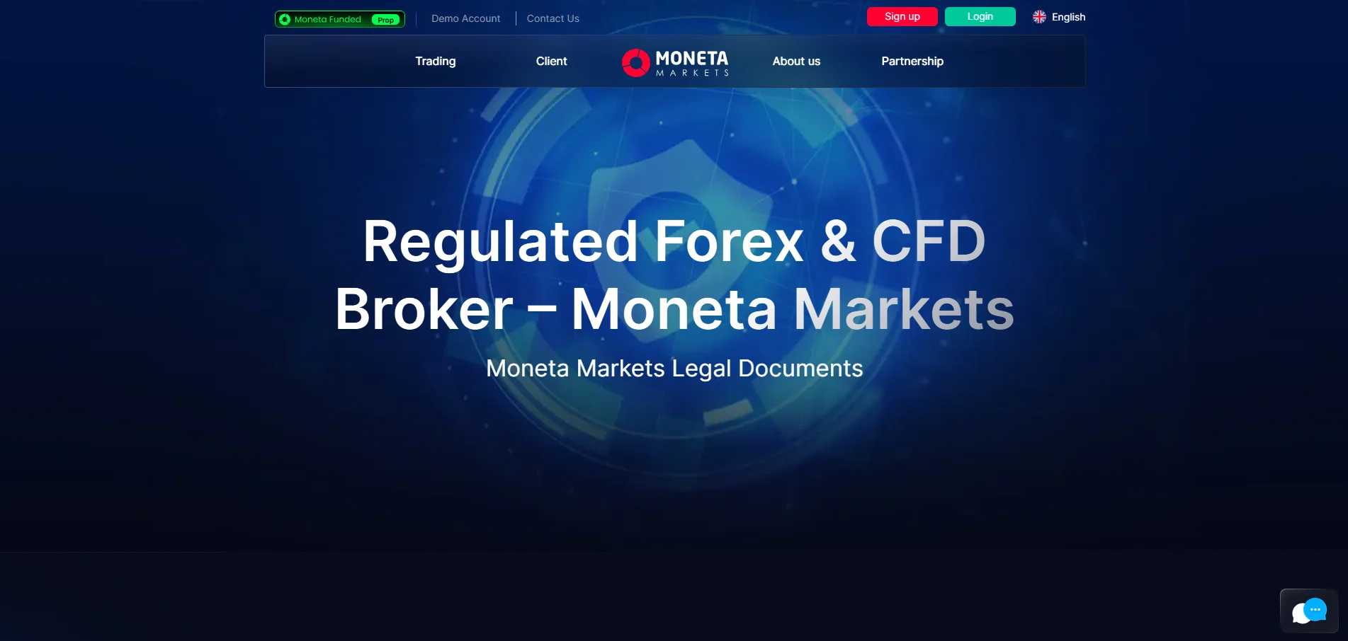 Moneta Markets Regulation