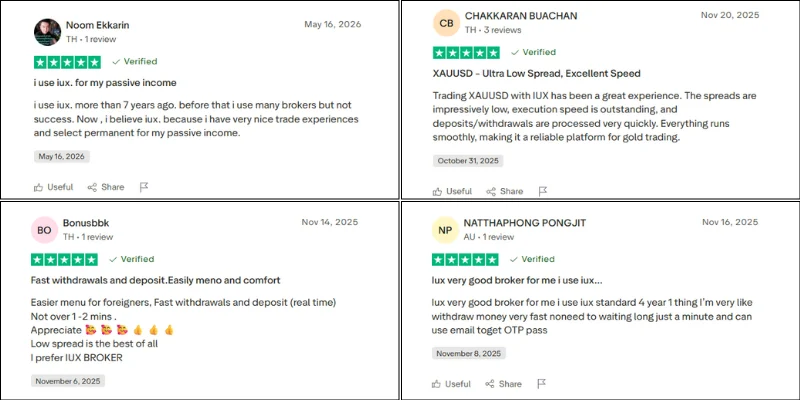 IUX TrustPilot Review