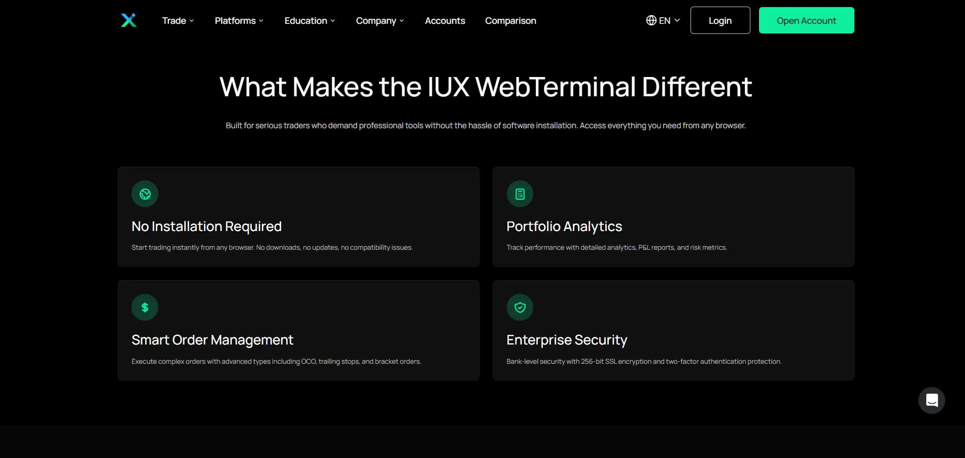 IUX WebTerminal