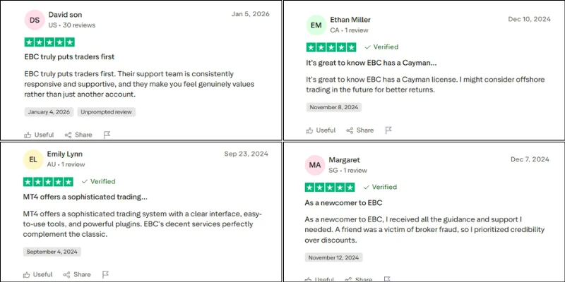 EBC TrustPilot Review