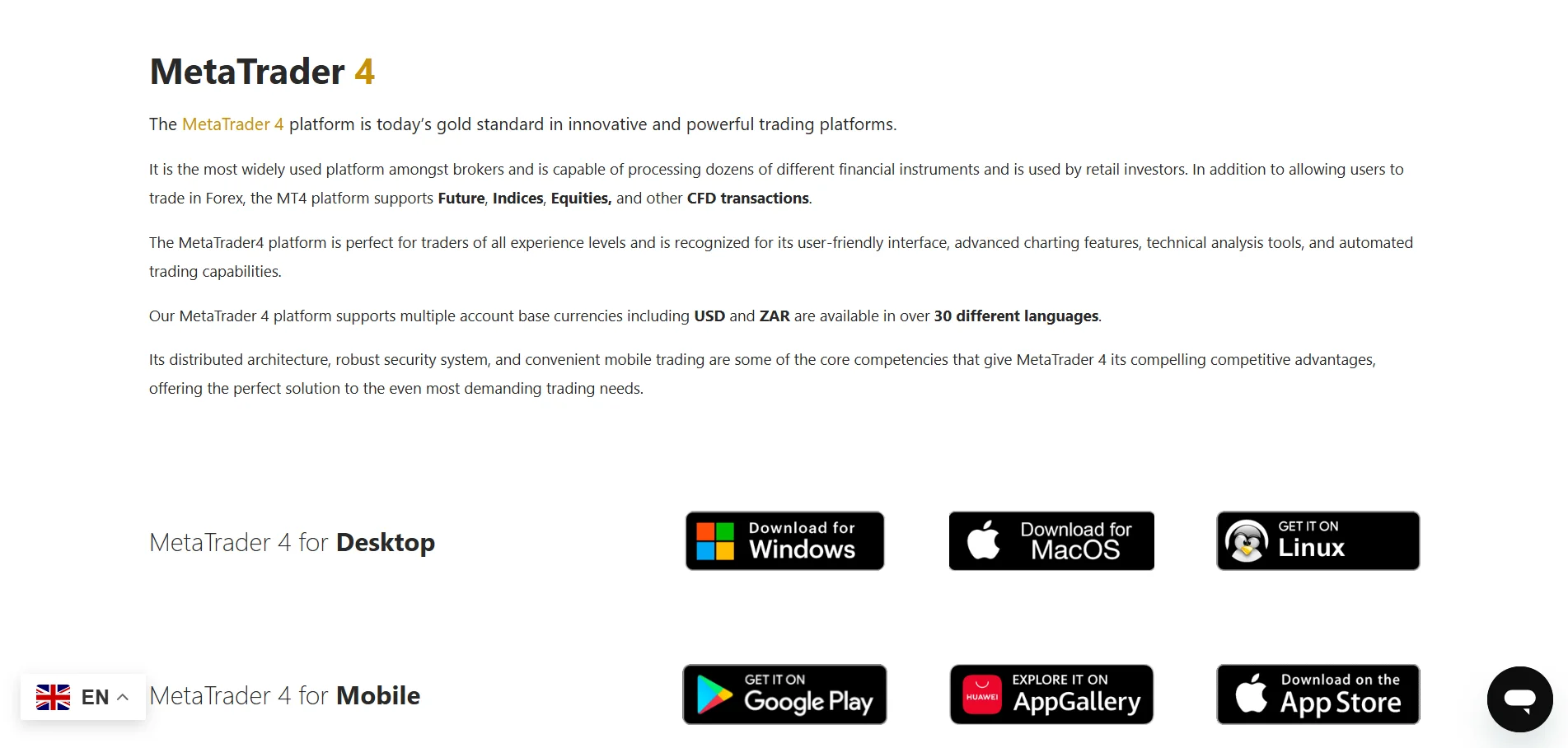 Vault Markets MetaTrader 4