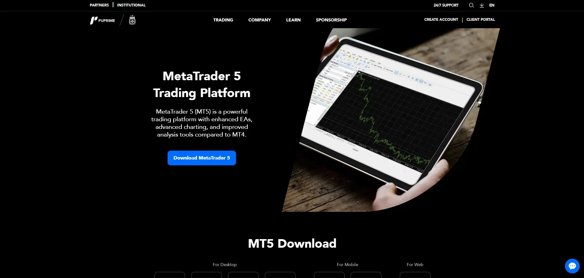 PU Prime MetaTrader 5