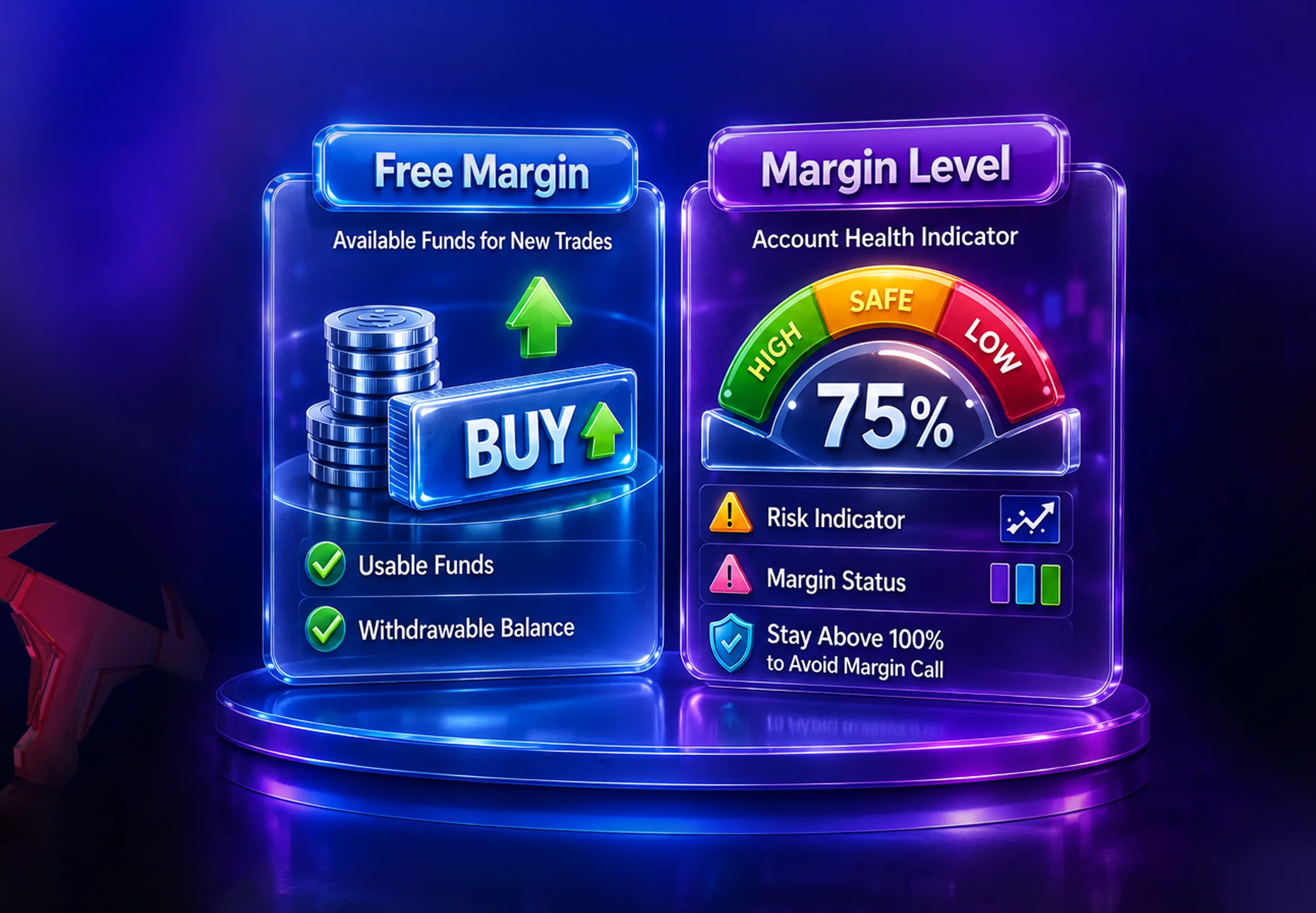 Free Margin vs. Margin Level