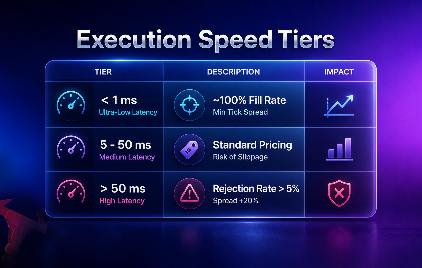 Execution Speed Tiers